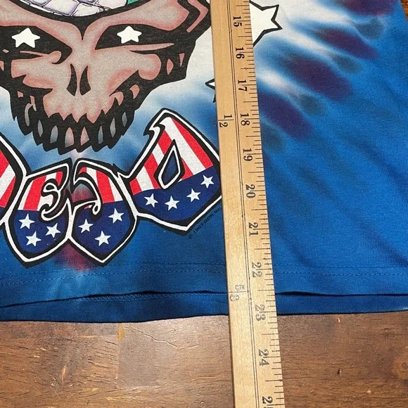 Grateful Dead Blue and Red revolutionary, dead Shirt Men’s Size Small - Picture 3 of 5